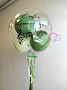 Шар Bubble 50 см - с шарами и надписью 2