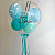 Шар Bubble 50 см - с шарами и надписью