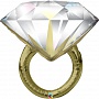 Кольцо с бриллиантом 1